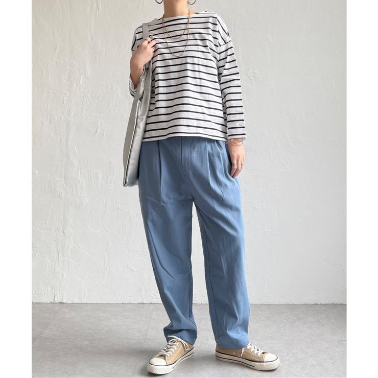 コットンゆるテーパードパンツ | Lbc with Life | 詳細画像19 