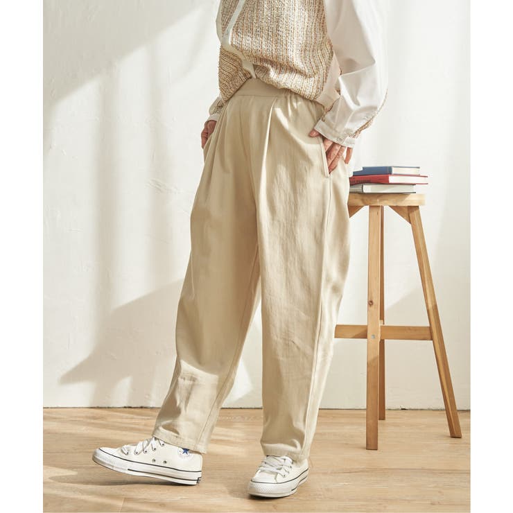 コットンゆるテーパードパンツ | Lbc with Life | 詳細画像5 