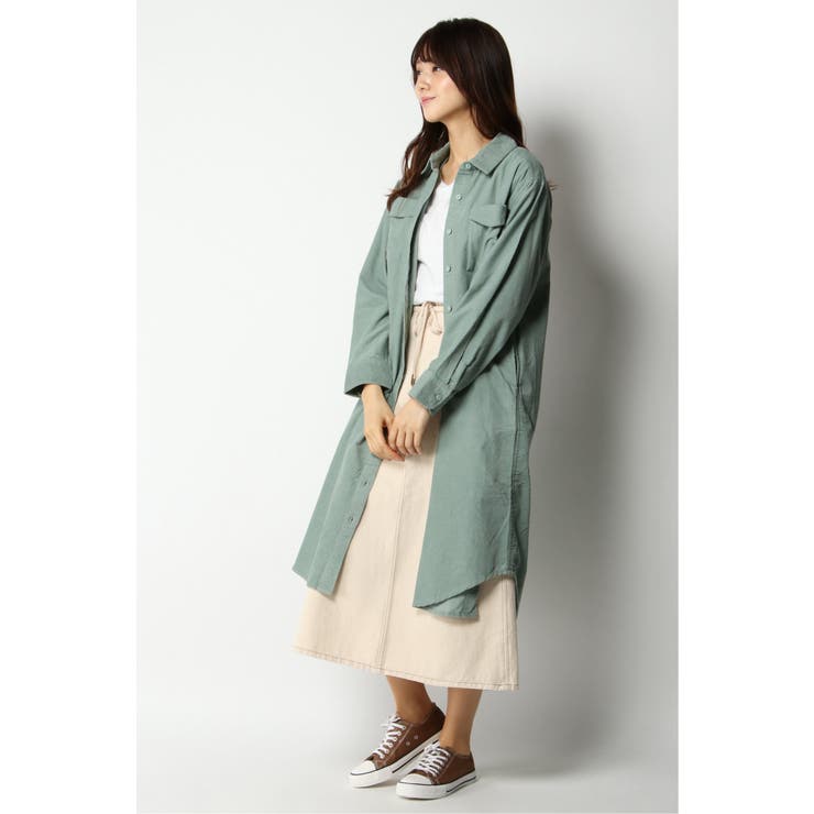 細コールシャツワンピース 品番 Ikaw Lbc With Life エルビーシー のレディースファッション通販 Shoplist ショップリスト