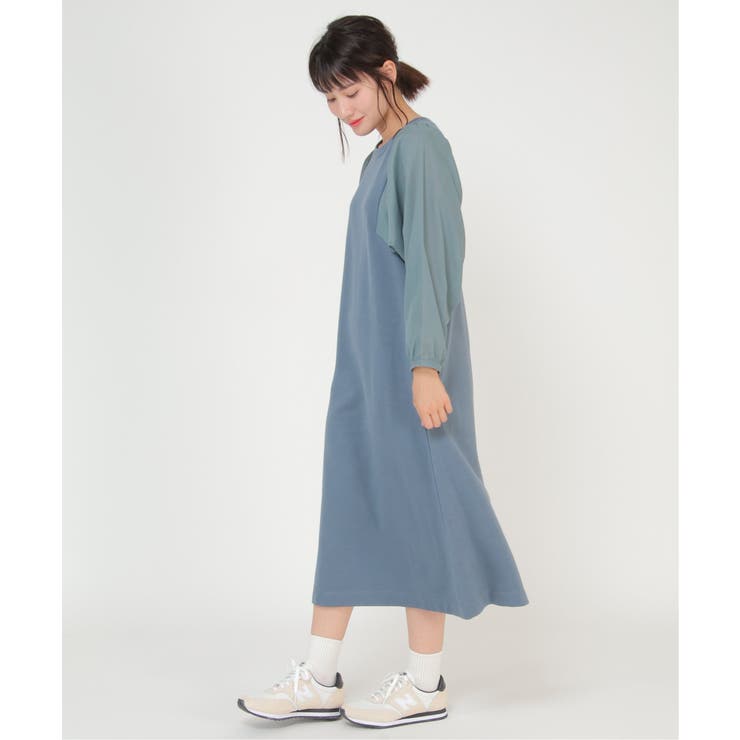 異素材切り替えワンピ 品番 Ikaw Lbc With Life エルビーシー のレディースファッション通販 Shoplist ショップリスト