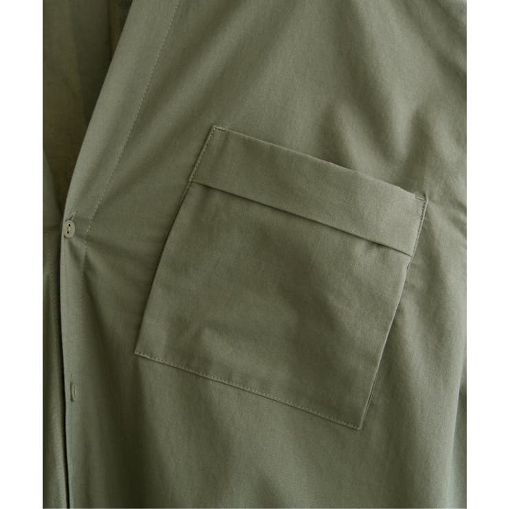 ダブルポケットVネックシャツワンピース | Lbc with Life | 詳細画像31 