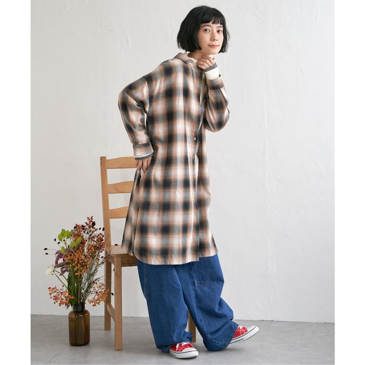 コットンチェック3WAYワンピース | Lbc with Life | 詳細画像23 