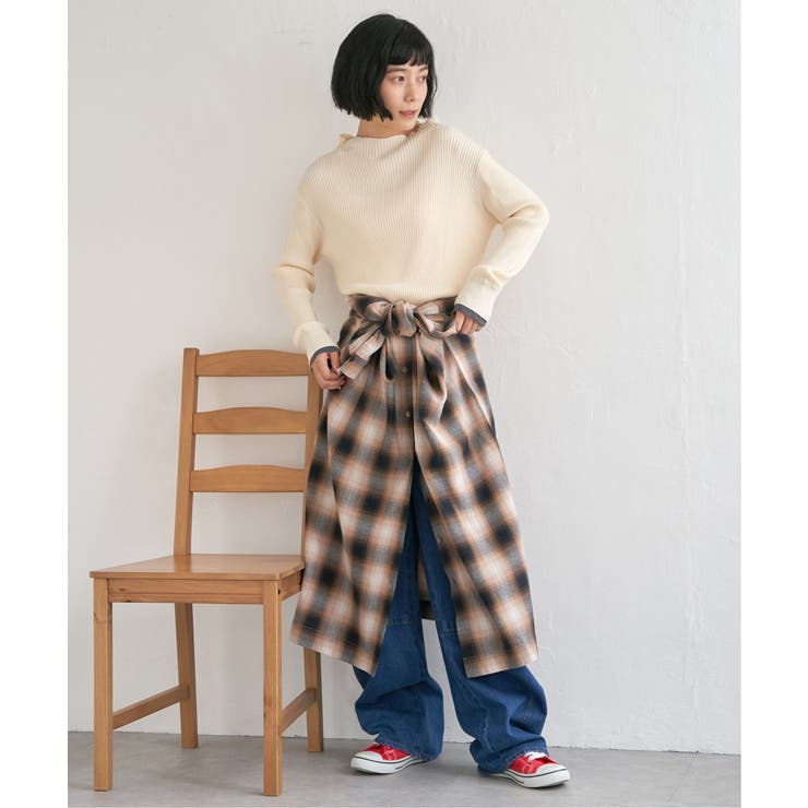 コットンチェック3WAYワンピース | Lbc with Life | 詳細画像24 