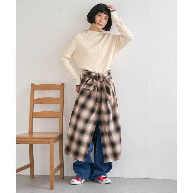 コットンチェック3WAYワンピース | Lbc with Life | 詳細画像25 