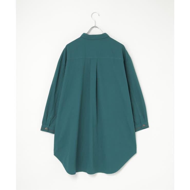 エクリュ ミニポケ刺繍シャツワンピース | Lbc with Life | 詳細画像30 