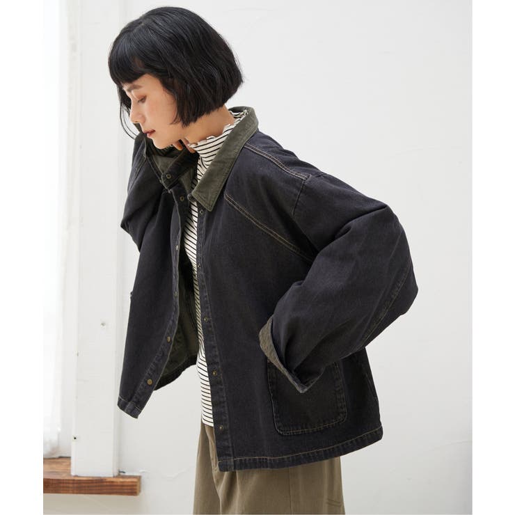 コール切り替えデニムジャケット | Lbc with Life | 詳細画像8 