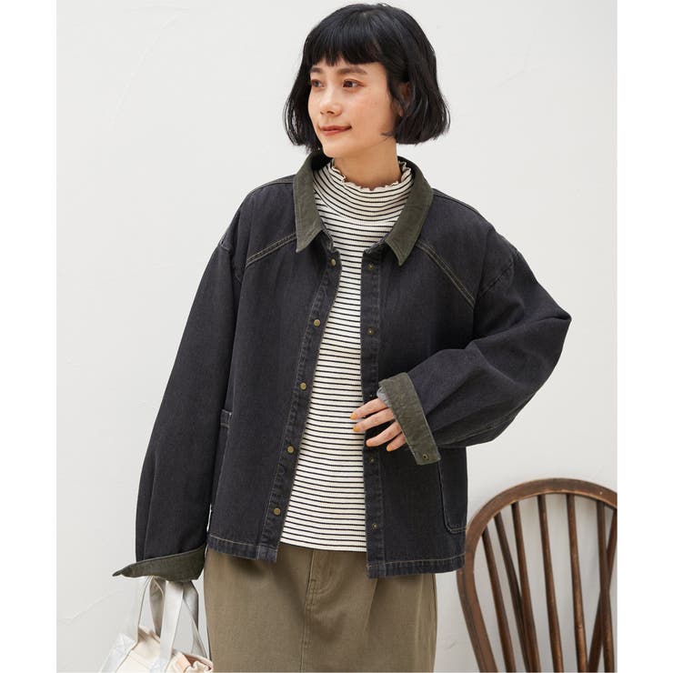 コール切り替えデニムジャケット | Lbc with Life | 詳細画像7 