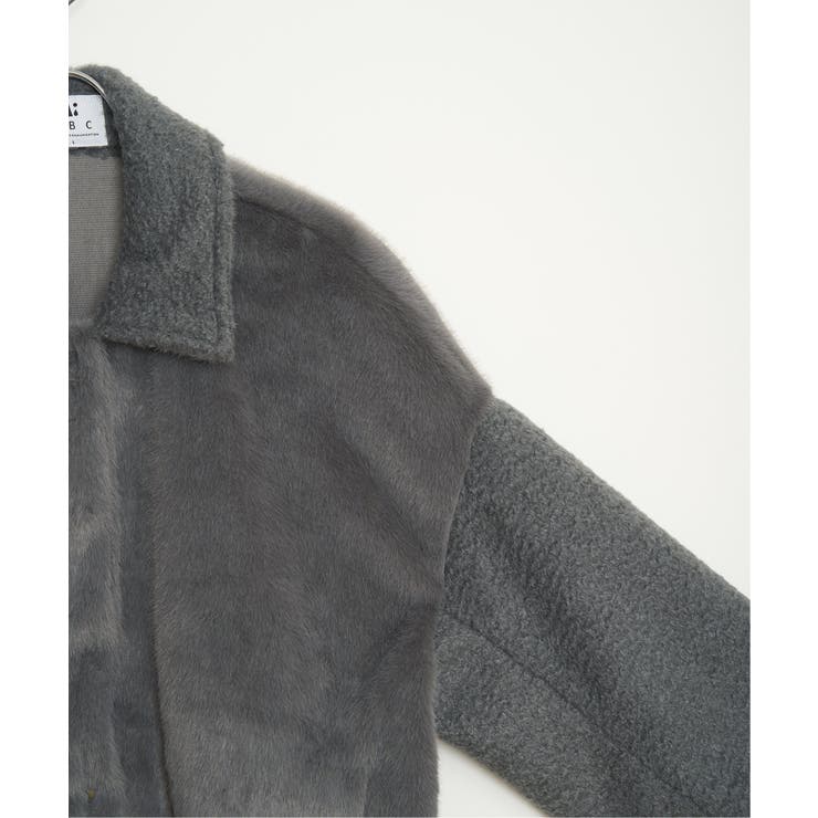 ファーボア切り替えコクーンブルゾン | Lbc with Life | 詳細画像34 