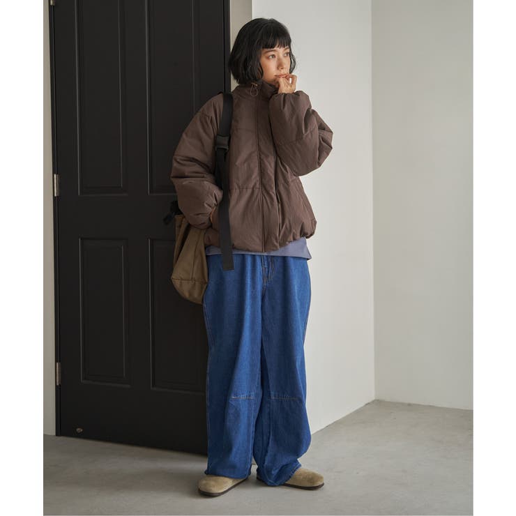 スタンドネックワッシャーナカワタブルゾン | Lbc with Life | 詳細画像7 