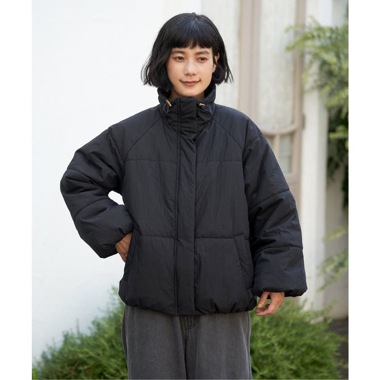 スタンドネックワッシャーナカワタブルゾン | Lbc with Life | 詳細画像15 