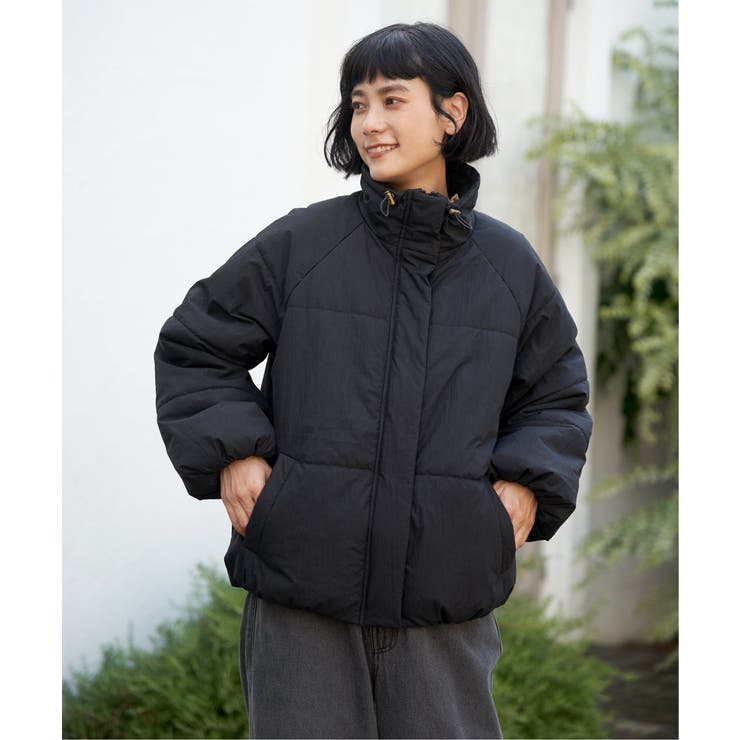 スタンドネックワッシャーナカワタブルゾン | Lbc with Life | 詳細画像16 