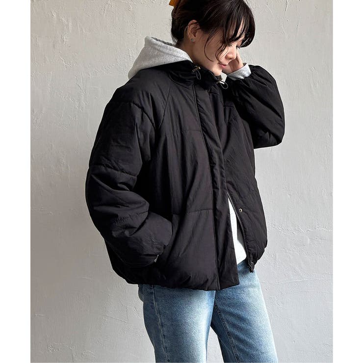 スタンドネックワッシャーナカワタブルゾン | Lbc with Life | 詳細画像20 