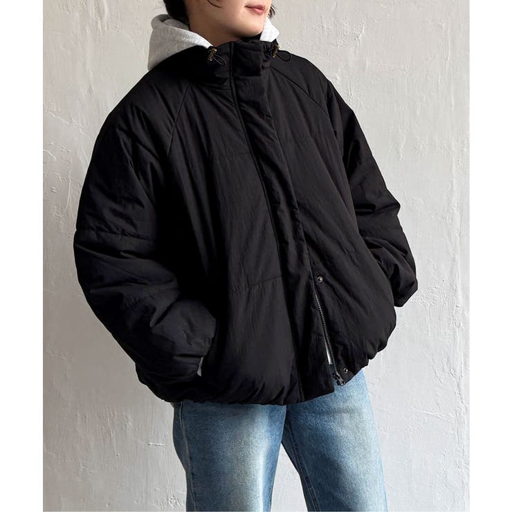 スタンドネックワッシャーナカワタブルゾン | Lbc with Life | 詳細画像21 