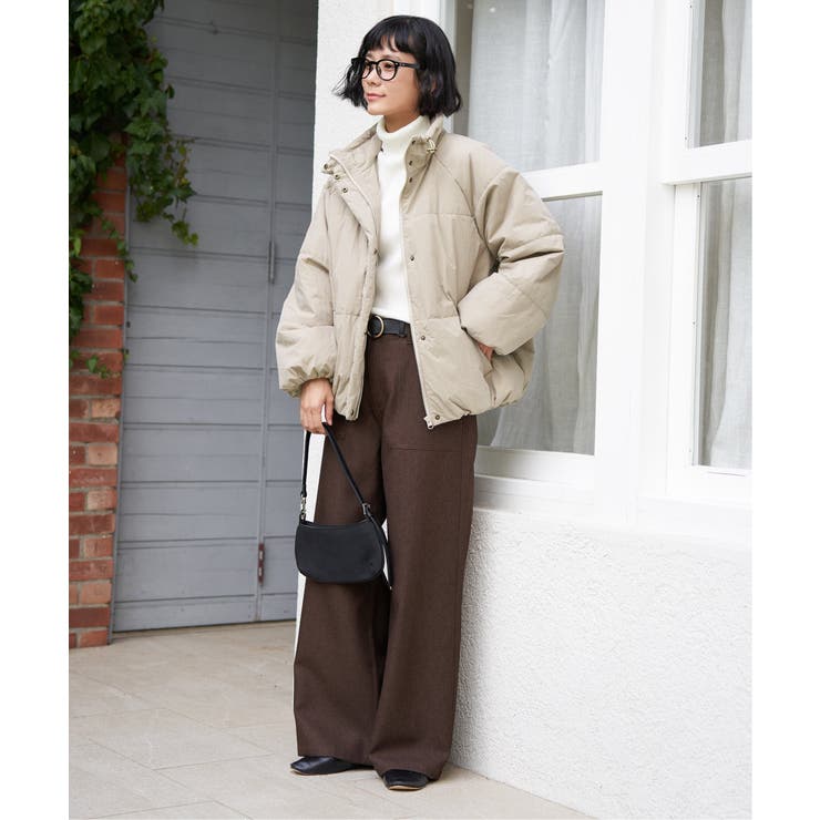 スタンドネックワッシャーナカワタブルゾン | Lbc with Life | 詳細画像26 