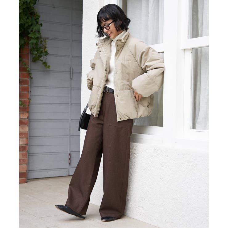 スタンドネックワッシャーナカワタブルゾン | Lbc with Life | 詳細画像27 