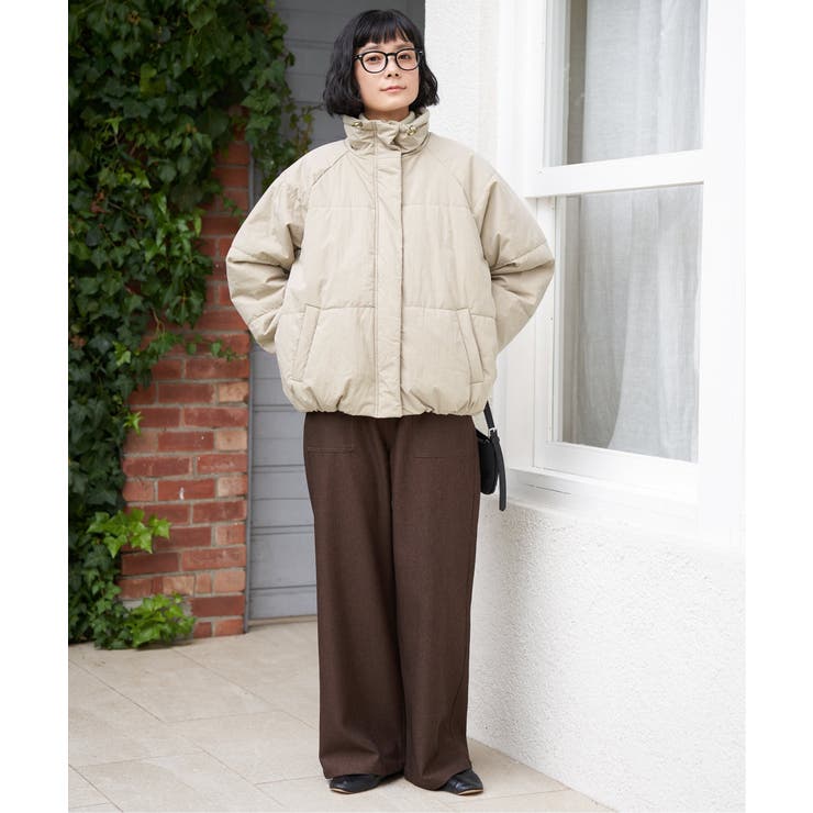 スタンドネックワッシャーナカワタブルゾン | Lbc with Life | 詳細画像32 