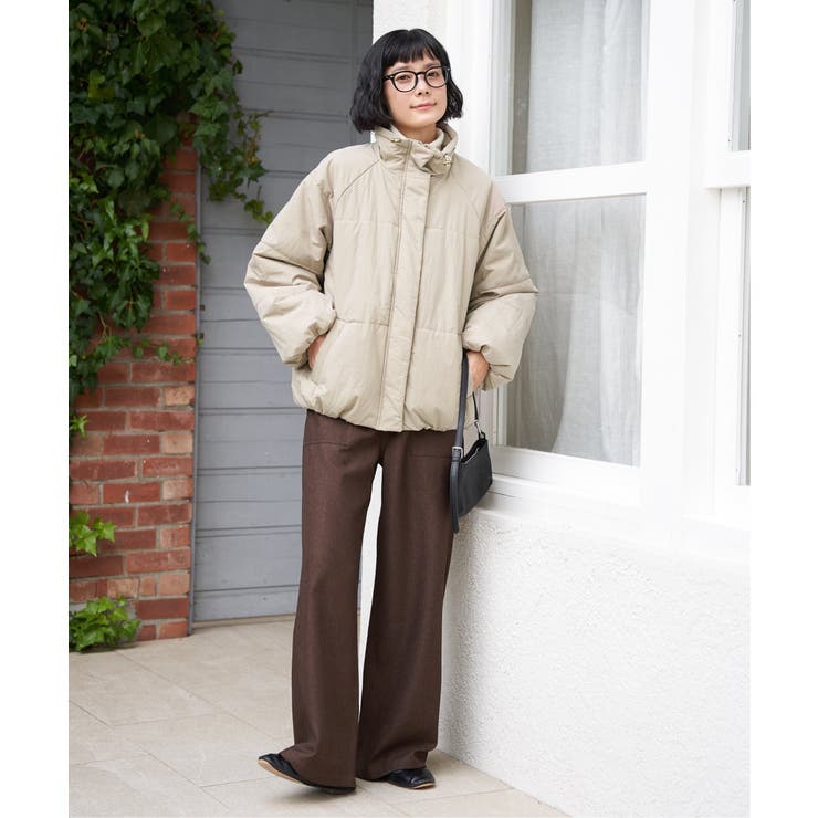 スタンドネックワッシャーナカワタブルゾン | Lbc with Life | 詳細画像33 