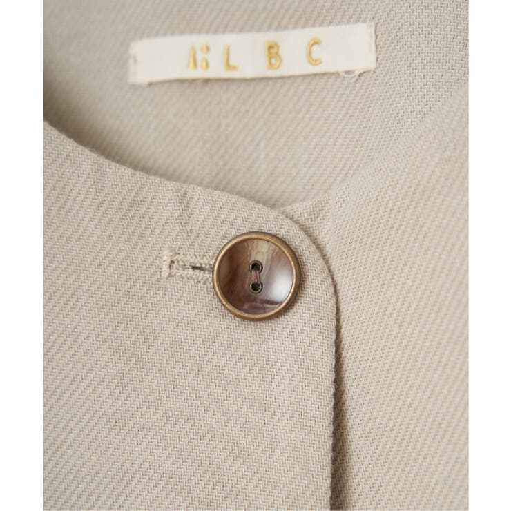 エクリュ ノーカラーブルゾン | Lbc with Life | 詳細画像21 