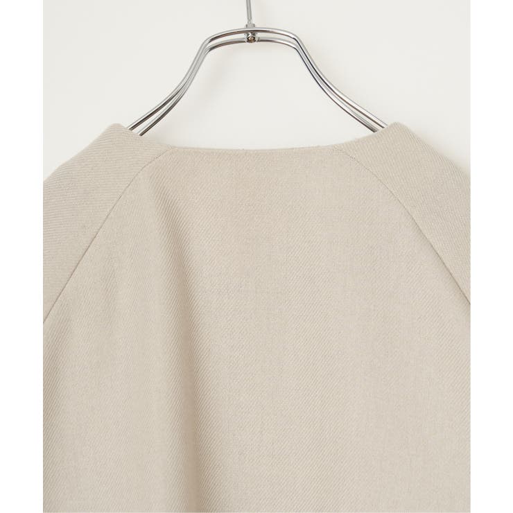 エクリュ ノーカラーブルゾン | Lbc with Life | 詳細画像24 