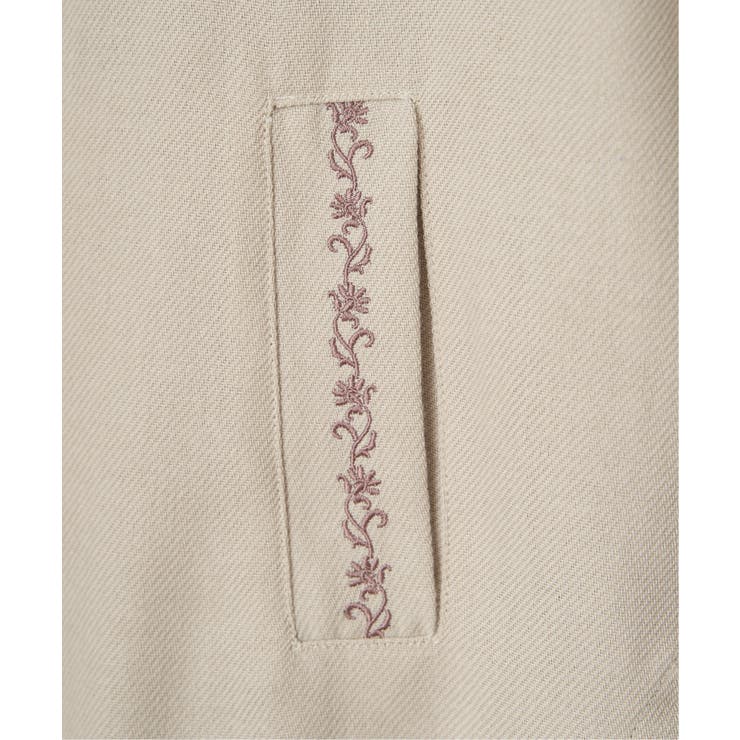 エクリュ ノーカラーブルゾン | Lbc with Life | 詳細画像26 