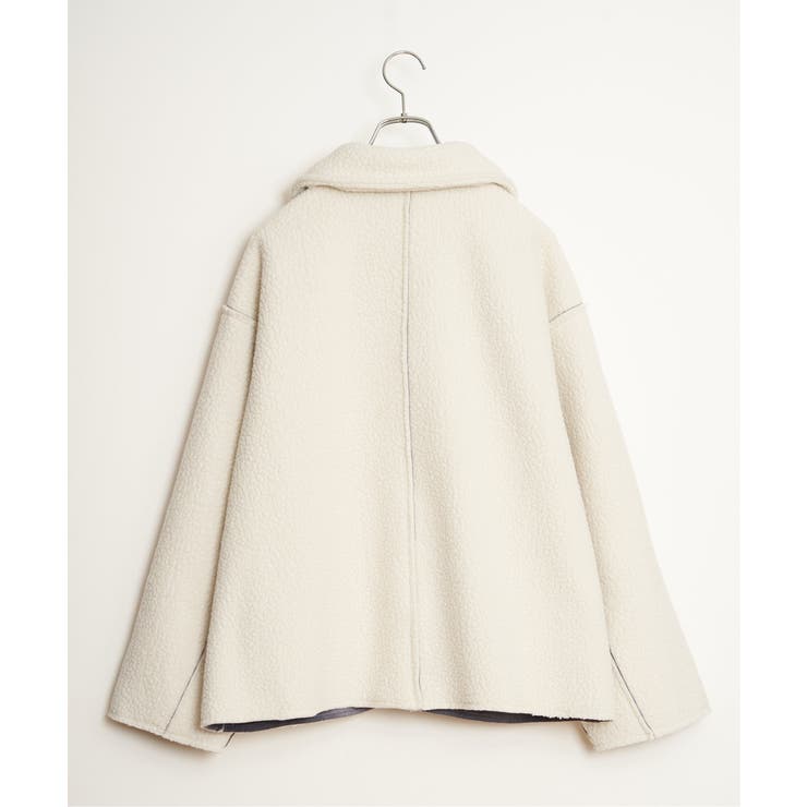 ボアコーデュロイリバーシブル襟付きジャケット | Lbc with Life | 詳細画像39 