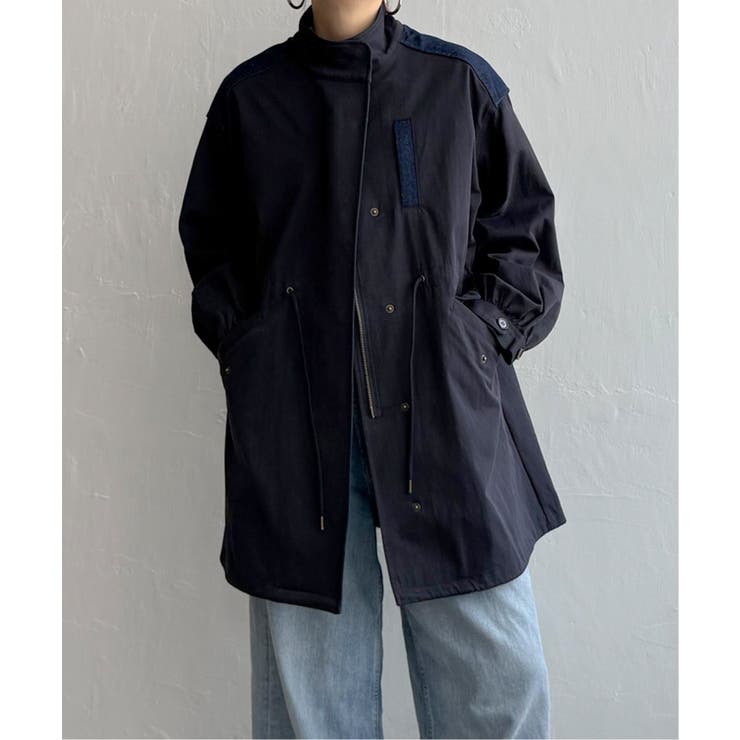 デニム切り替えモッズコート | Lbc with Life | 詳細画像3 