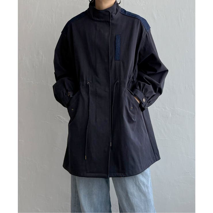 デニム切り替えモッズコート | Lbc with Life | 詳細画像4 