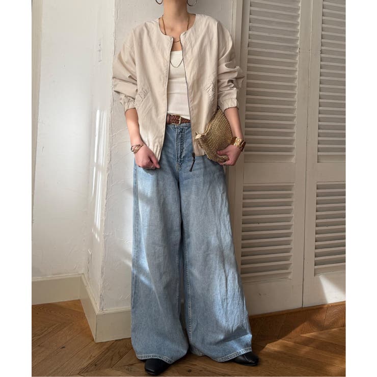 ナイロンシャーリングブルゾン | Lbc with Life | 詳細画像12 