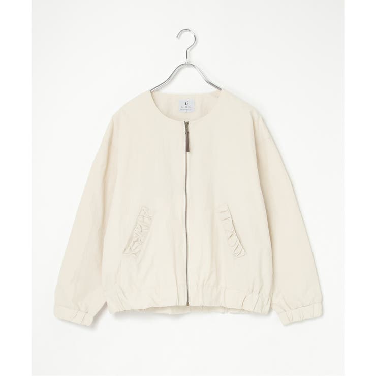 ナイロンシャーリングブルゾン | Lbc with Life | 詳細画像14 