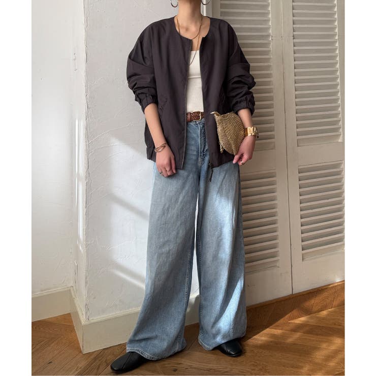 ナイロンシャーリングブルゾン | Lbc with Life | 詳細画像3 