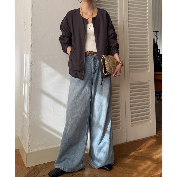 ナイロンシャーリングブルゾン | Lbc with Life | 詳細画像4 