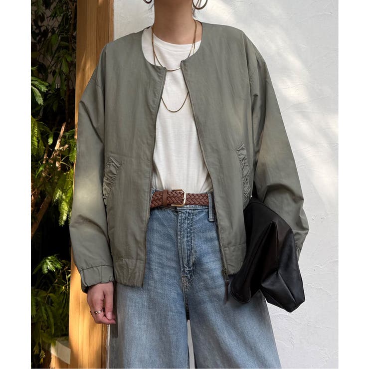 ナイロンシャーリングブルゾン | Lbc with Life | 詳細画像5 