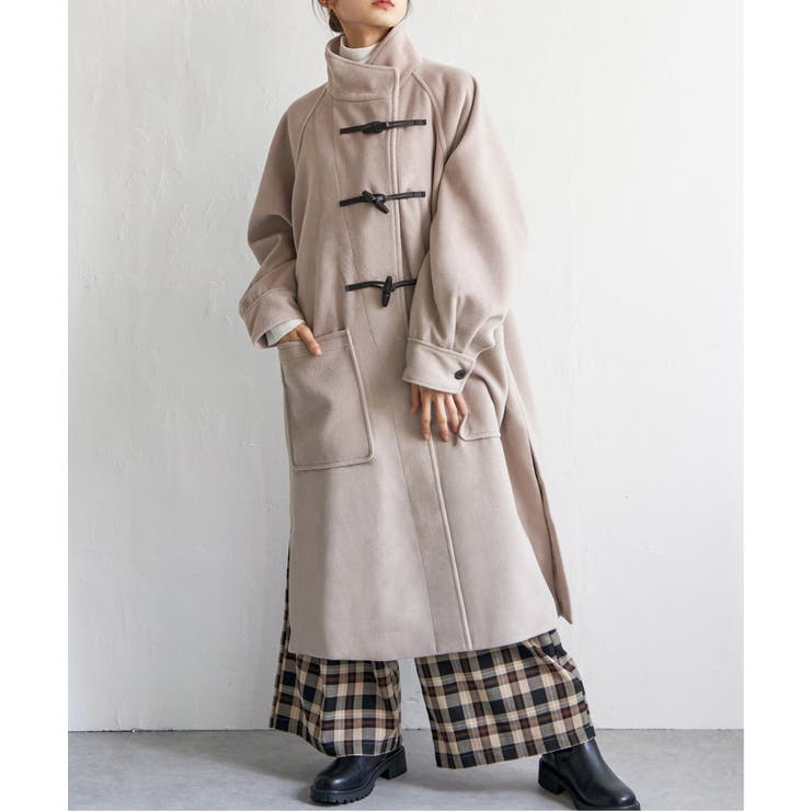 オーバーサイズダッフルコート[品番：IKAW0017532]｜Lbc with Life