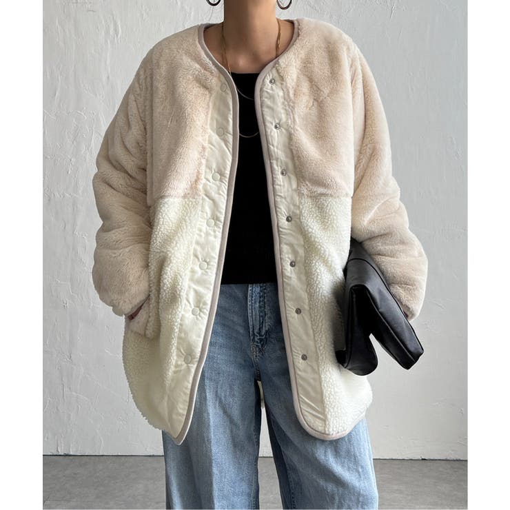 リバーシブルファーキルトコート | Lbc with Life | 詳細画像8 