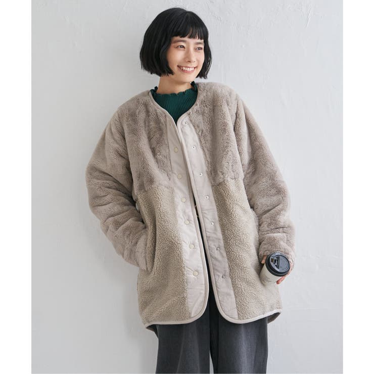 リバーシブルファーキルトコート | Lbc with Life | 詳細画像17 