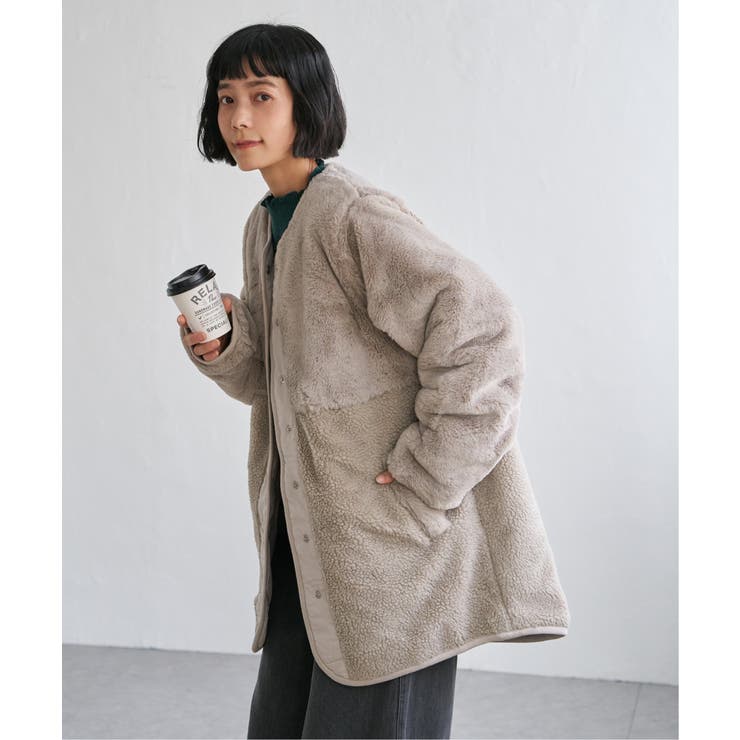 リバーシブルファーキルトコート | Lbc with Life | 詳細画像18 