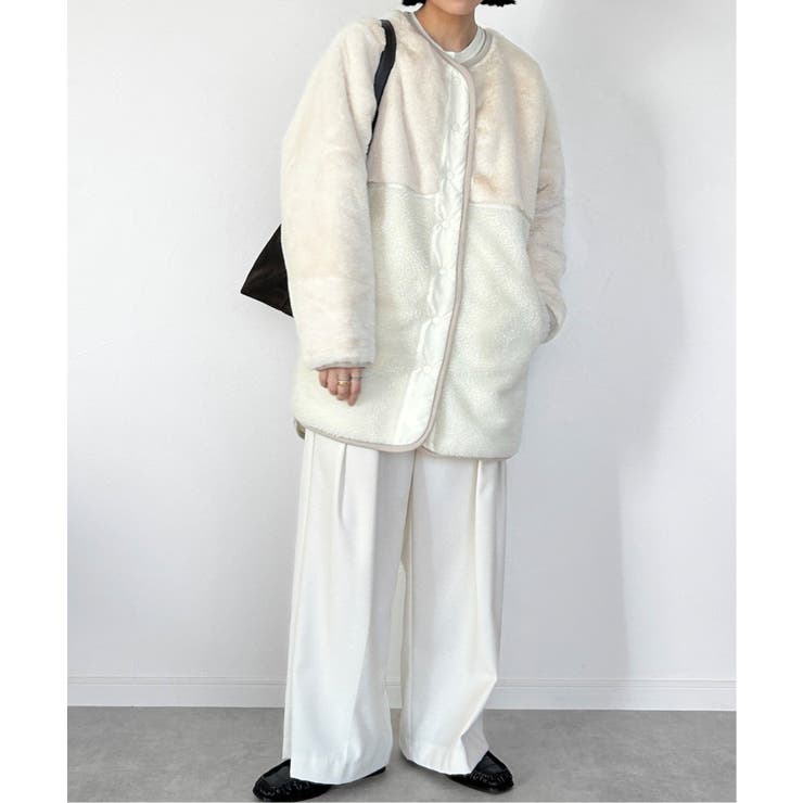 リバーシブルファーキルトコート | Lbc with Life | 詳細画像4 