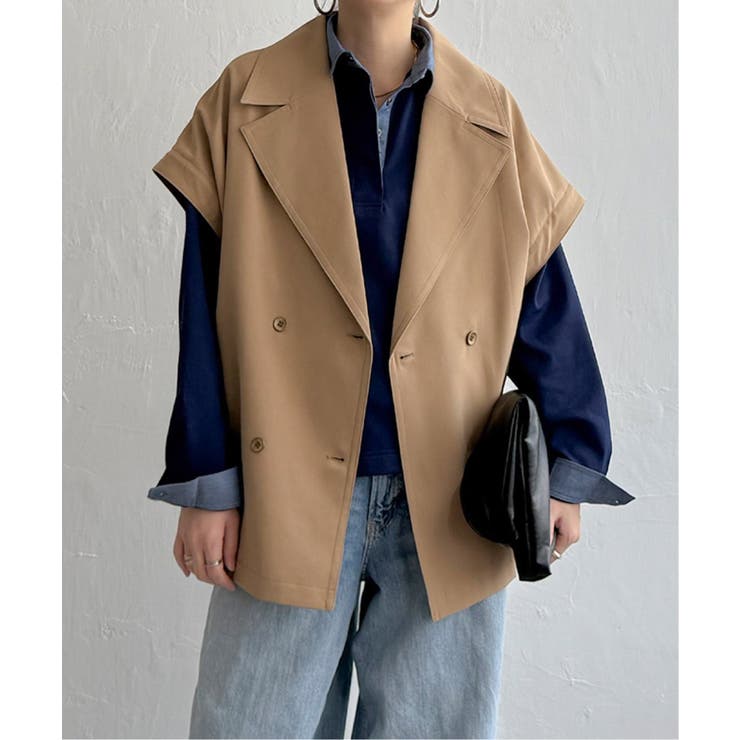 袖取り外しミドルコート | Lbc with Life | 詳細画像9 