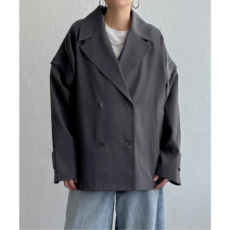 袖取り外しミドルコート | Lbc with Life | 詳細画像22 