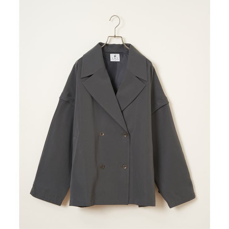 袖取り外しミドルコート | Lbc with Life | 詳細画像30 