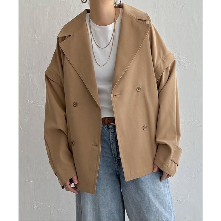 袖取り外しミドルコート | Lbc with Life | 詳細画像3 