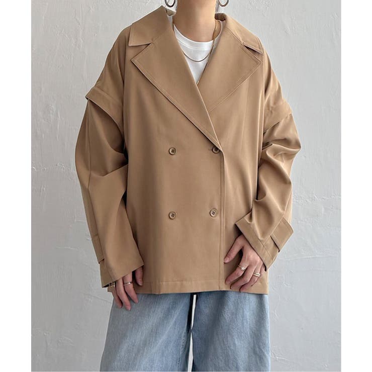 袖取り外しミドルコート | Lbc with Life | 詳細画像4 