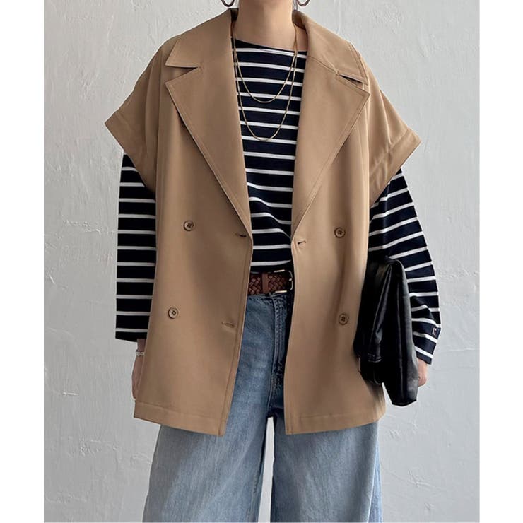 袖取り外しミドルコート | Lbc with Life | 詳細画像7 