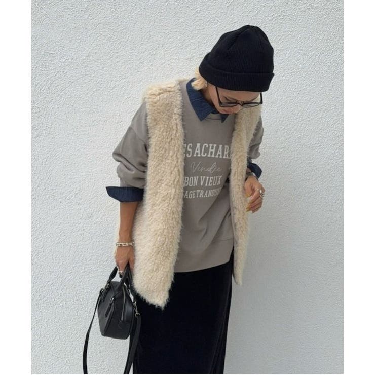 ベージュ | 【インフルエンサー着用】ファーベスト | Lbc with Life