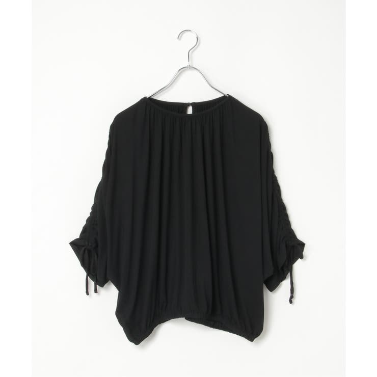 リボンシャーリングギャザープルオーバー | Lbc with Life | 詳細画像10 