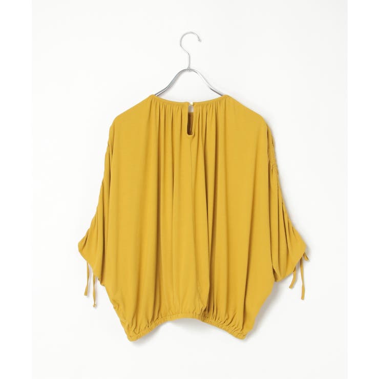 リボンシャーリングギャザープルオーバー | Lbc with Life | 詳細画像11 