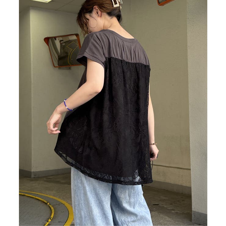 バックレースレイヤープルオーバー | Lbc with Life | 詳細画像4 