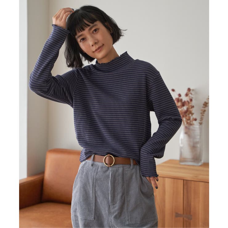 ミニワッフルタートルボーダーロンT | Lbc with Life | 詳細画像6 