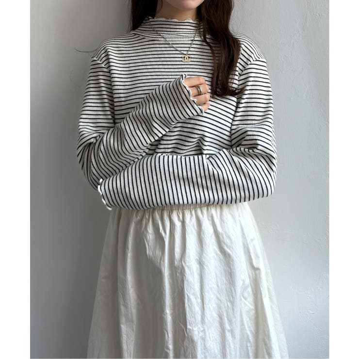 ミニワッフルタートルボーダーロンT | Lbc with Life | 詳細画像11 