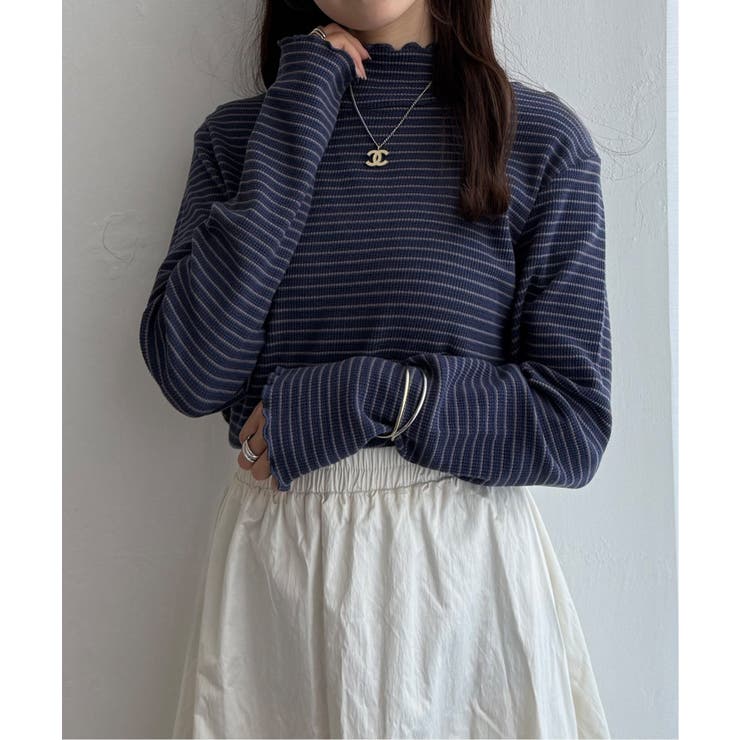 ミニワッフルタートルボーダーロンT | Lbc with Life | 詳細画像2 